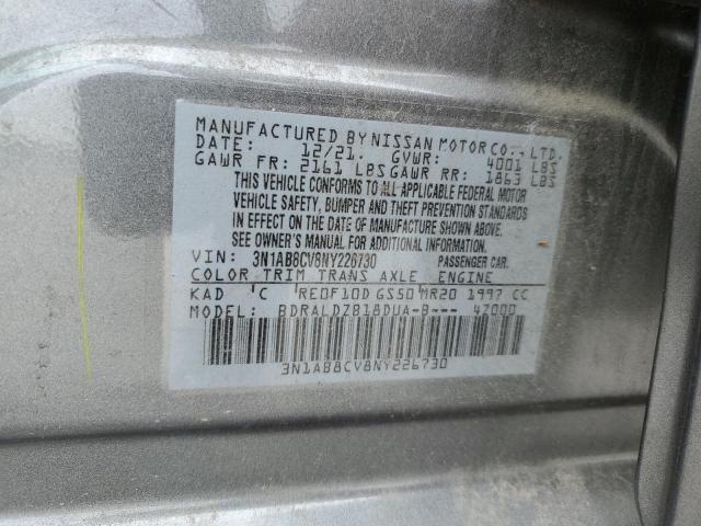 2022 Nissan Sentra Sv VIN: 3N1AB8CV8NY226730 Lot: 51623934