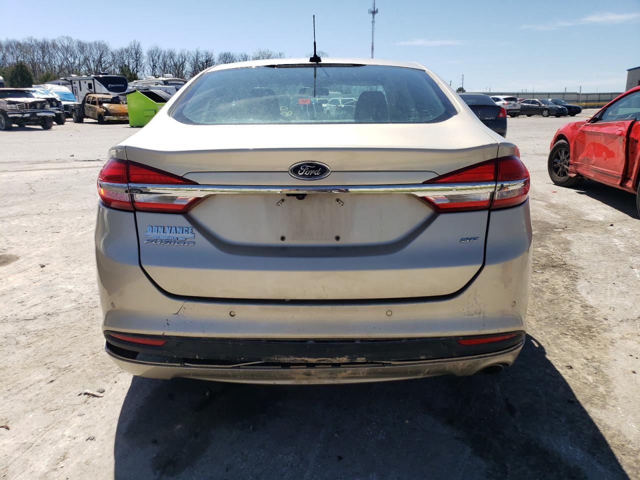 2017 Ford Fusion Se vin: 3FA6P0H77HR181025