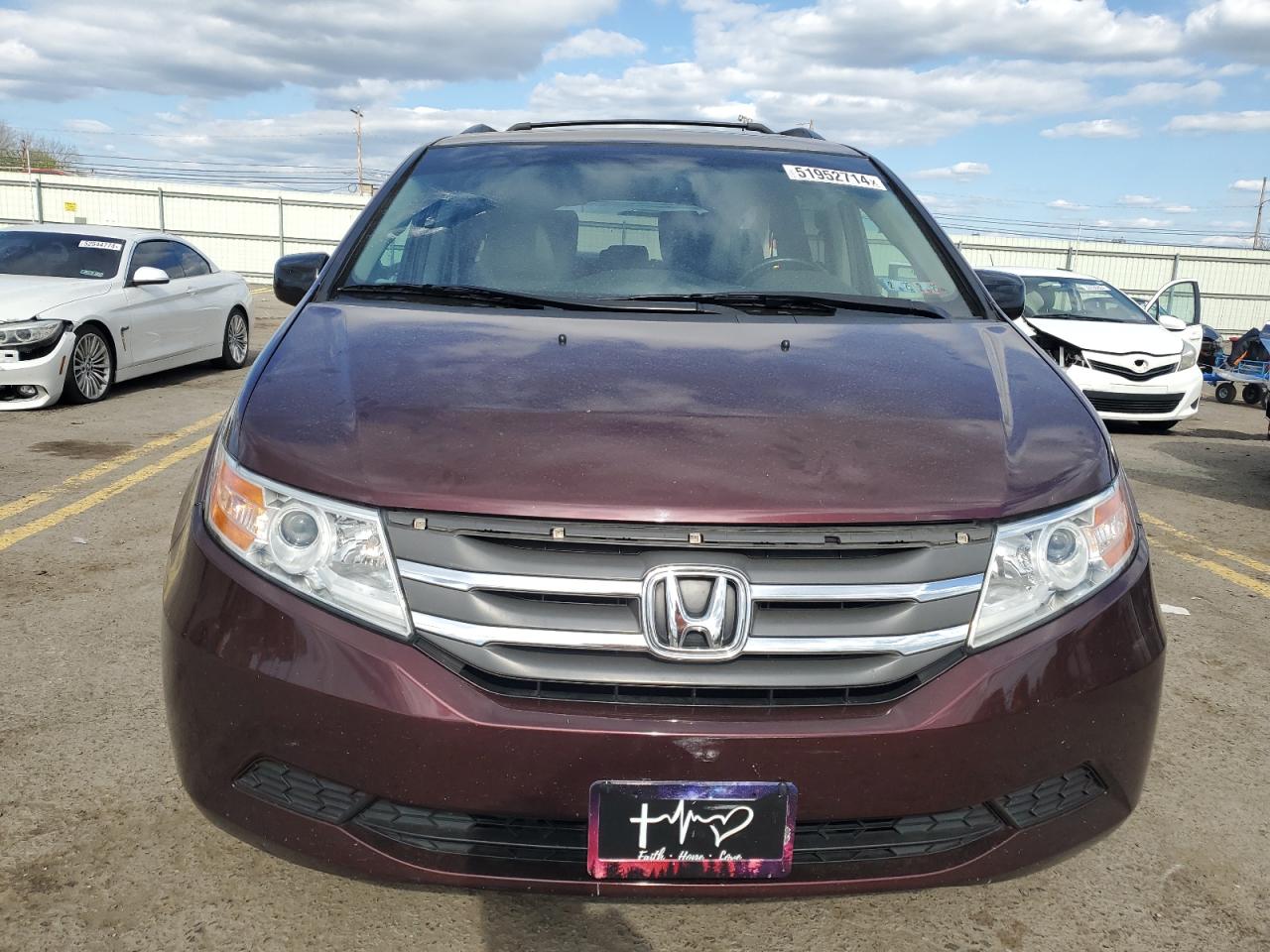 5FNRL5H63CB078220 2012 Honda Odyssey Exl