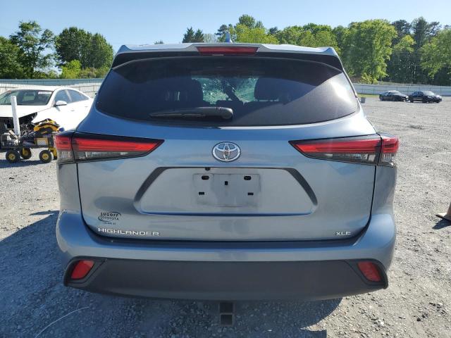 2020 Toyota Highlander Xle VIN: 5TDGZRAH9LS014672 Lot: 51615874