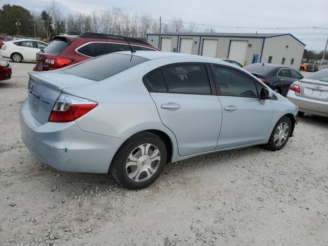 2012 Honda Civic Hybrid L VIN: JHMFB4F33CS002782 Lot: 49954794