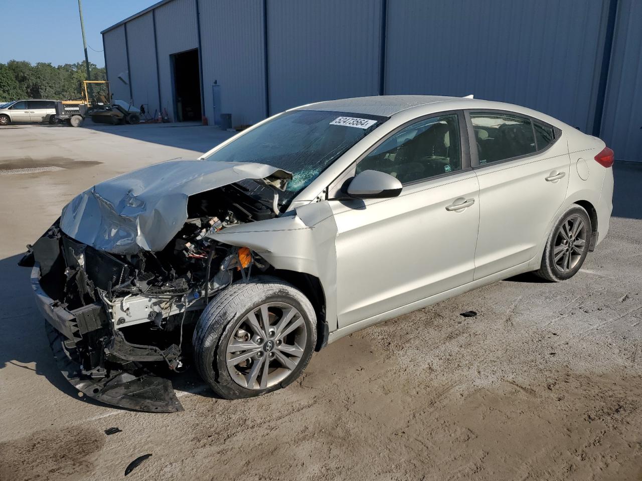 2018 Hyundai Elantra Sel vin: KMHD84LF0JU471640