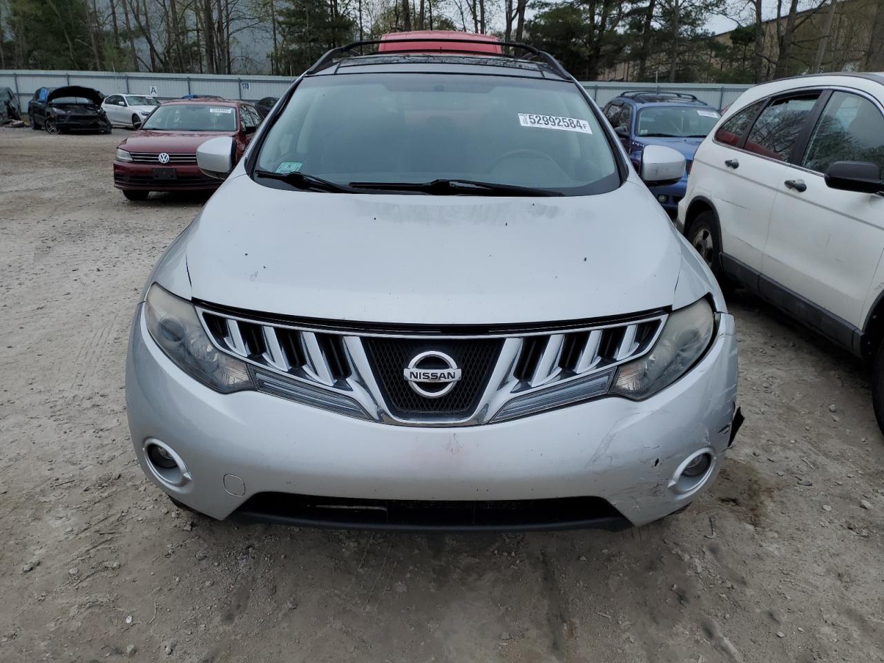 JN8AZ1MWXAW113522 2010 Nissan Murano S