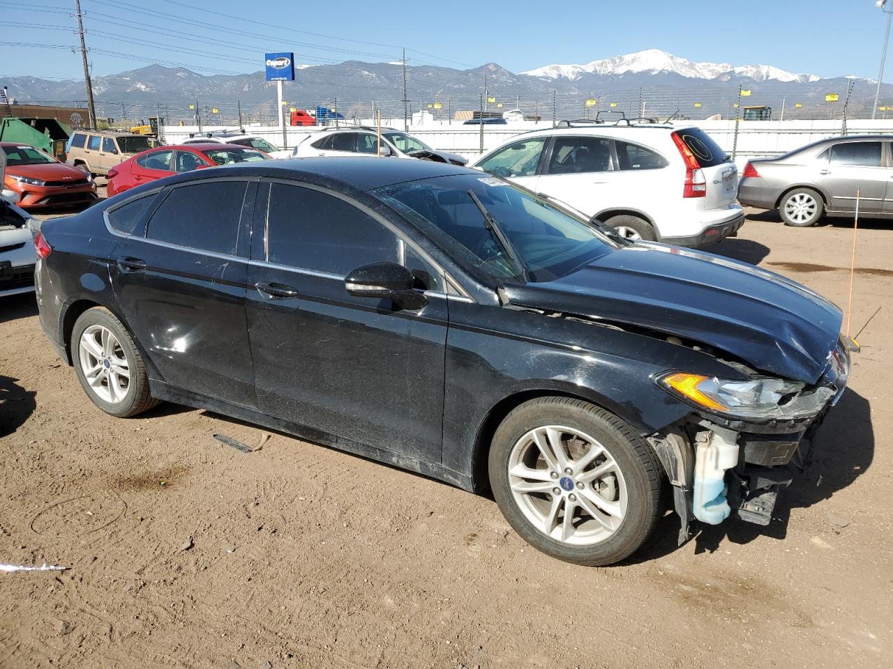 2018 Ford Fusion Se vin: 3FA6P0H76JR253709