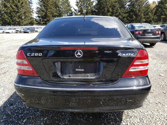 2006 Mercedes-Benz C 280 4Matic VIN: WDBRF92H26F756169 Lot: 52242424