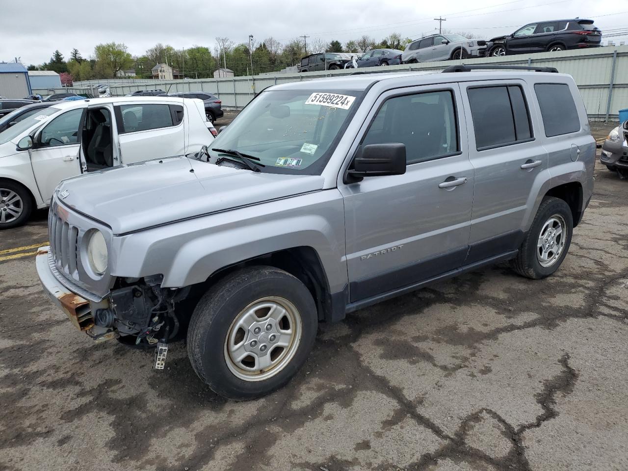 2017 Jeep Patriot Sport vin: 1C4NJPBA3HD148309