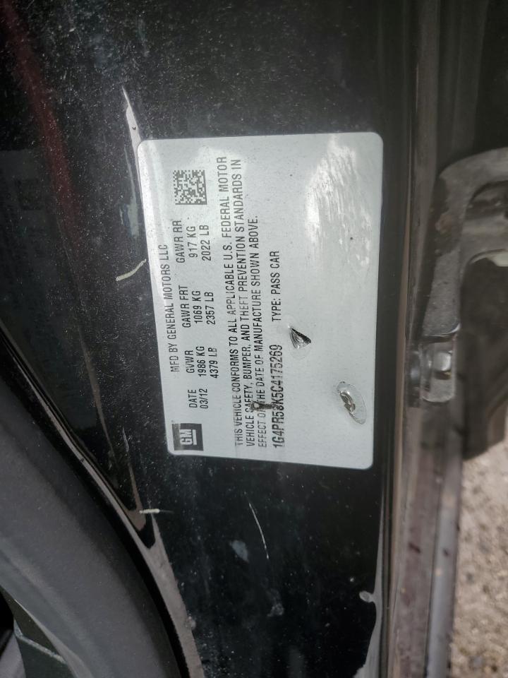 1G4PR5SK5C4175269 2012 Buick Verano Convenience