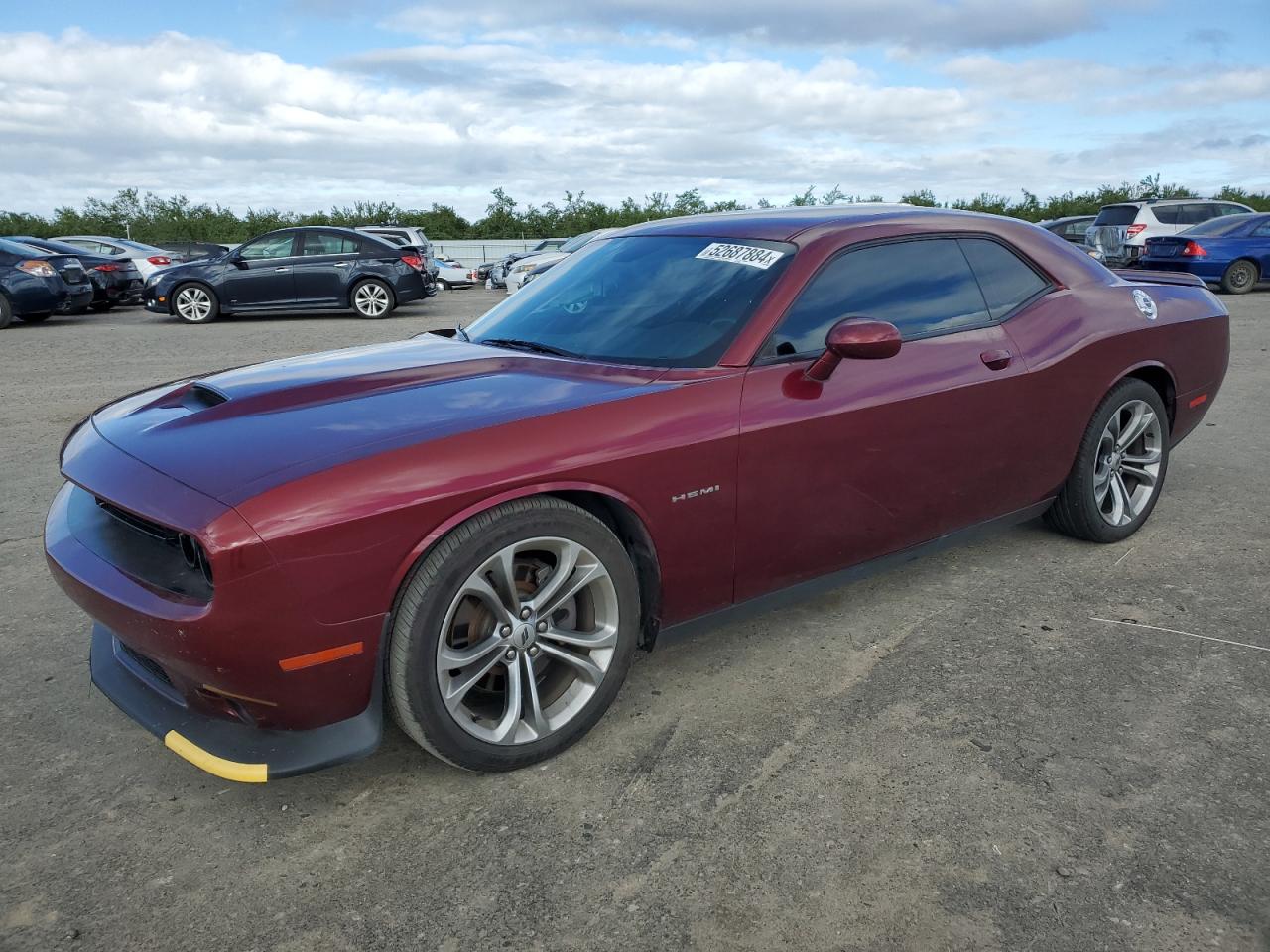 2C3CDZBT8MH503259 2021 Dodge Challenger R/T