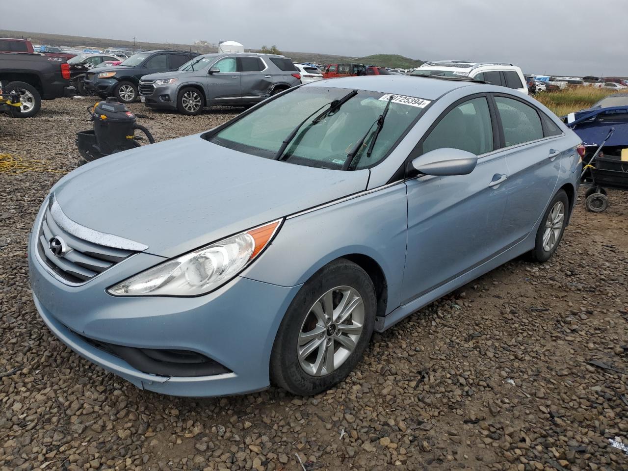 5NPEB4AC2EH870536 2014 Hyundai Sonata Gls