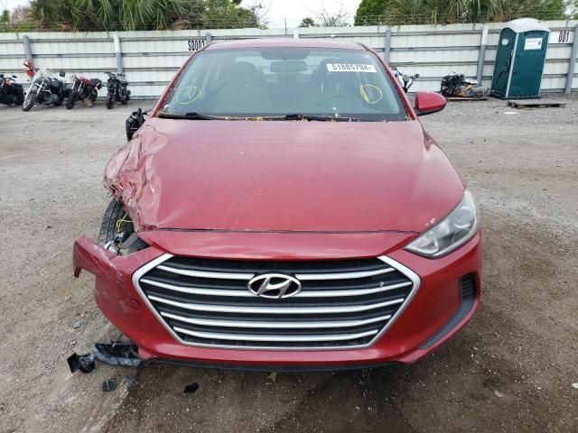 2017 Hyundai Elantra Se VIN: KMHD74LF4HU172486 Lot: 51885794