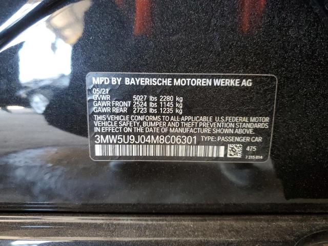 3MW5U9J04M8C06301 BMW M3 40XI 13