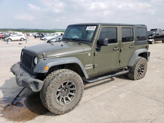 Lot #2500593304 2015 JEEP WRANGLER U salvage car