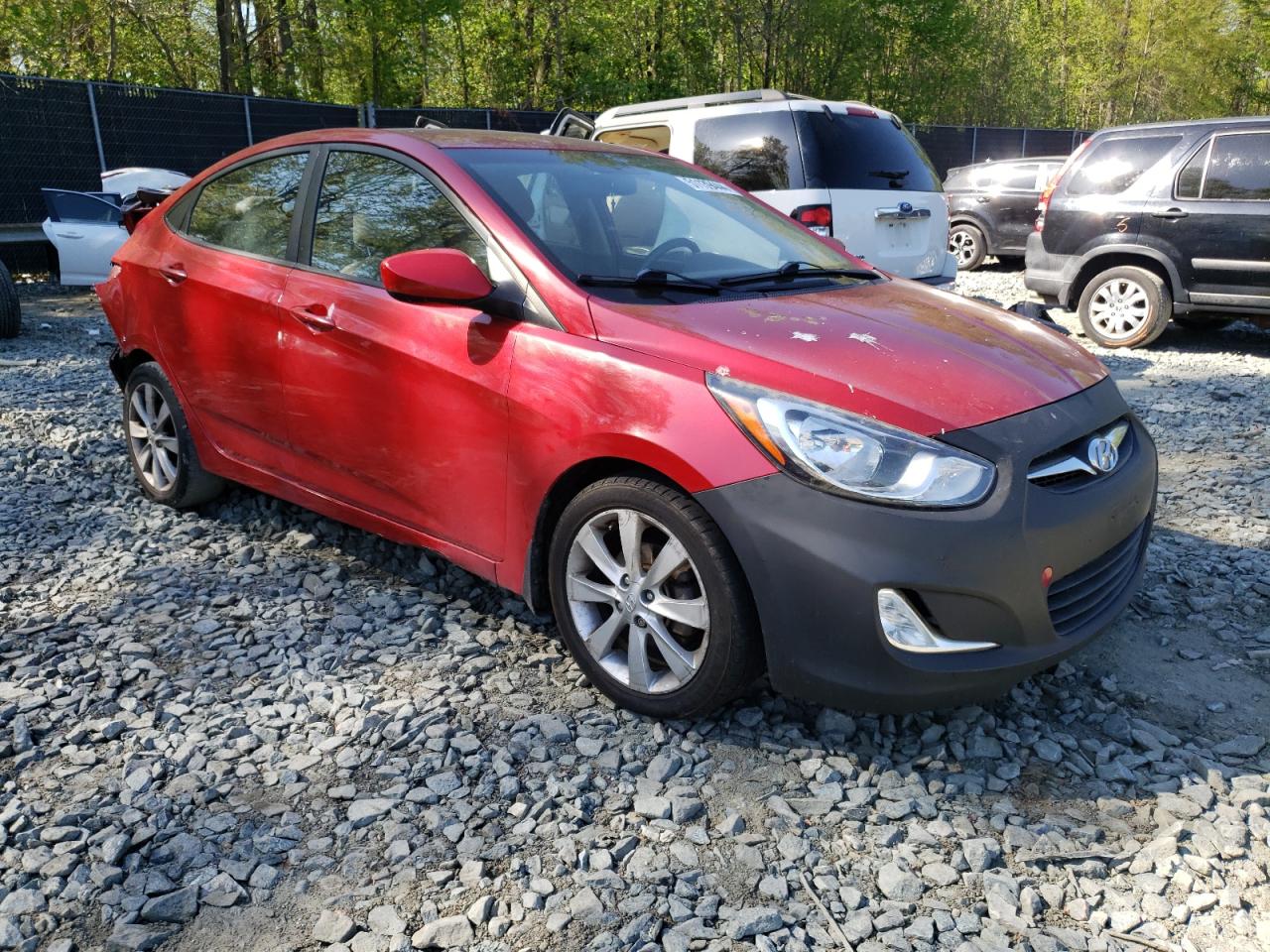 KMHCU4AE3DU489409 2013 Hyundai Accent Gls