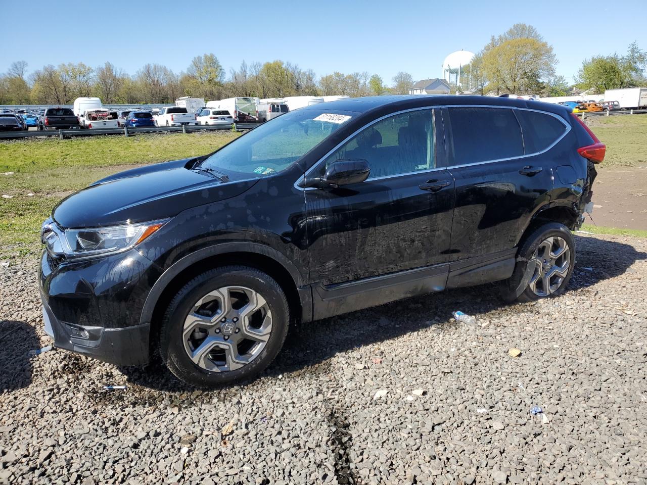 5J6RW2H57KA017709 2019 Honda Cr-V Ex