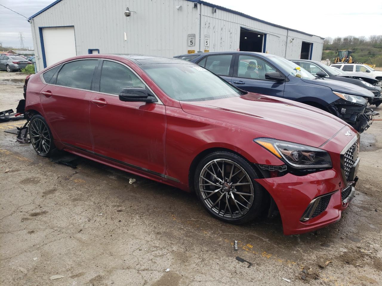 KMHGN4JB1JU219014 2018 Genesis G80 Sport