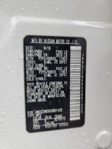 2016 INFINITI QX80 - JN8AZ2ND9G9801425