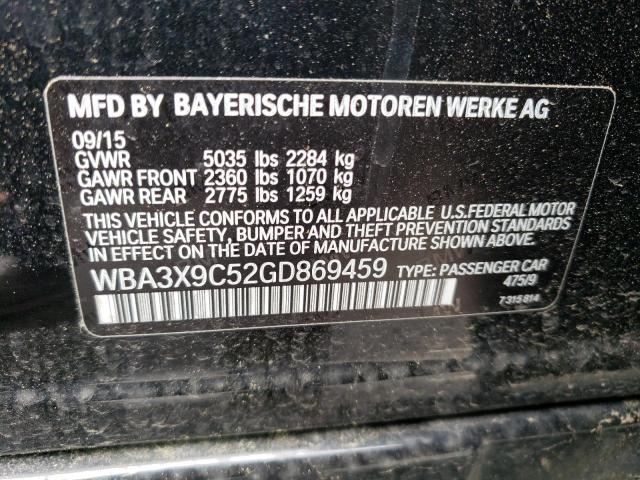 2016 BMW 335 XIGT - WBA3X9C52GD869459