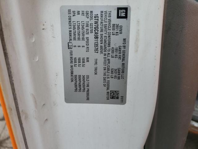 2011 GMC Savana G2500 VIN: 1GTW7GCA9B1135767 Lot: 51032694