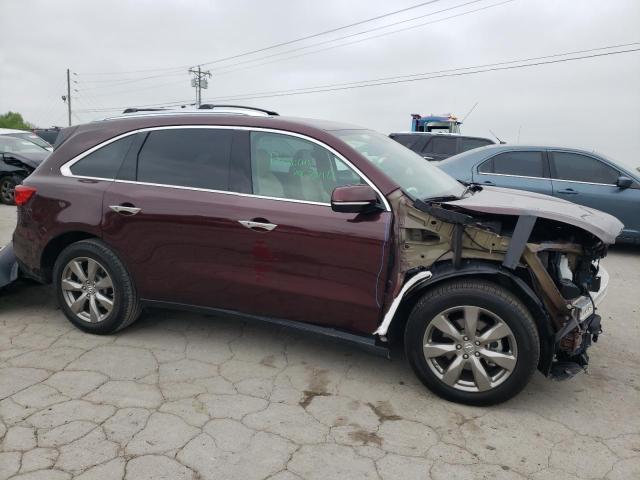 2014 Acura Mdx Advance VIN: 5FRYD4H83EB028228 Lot: 51414644