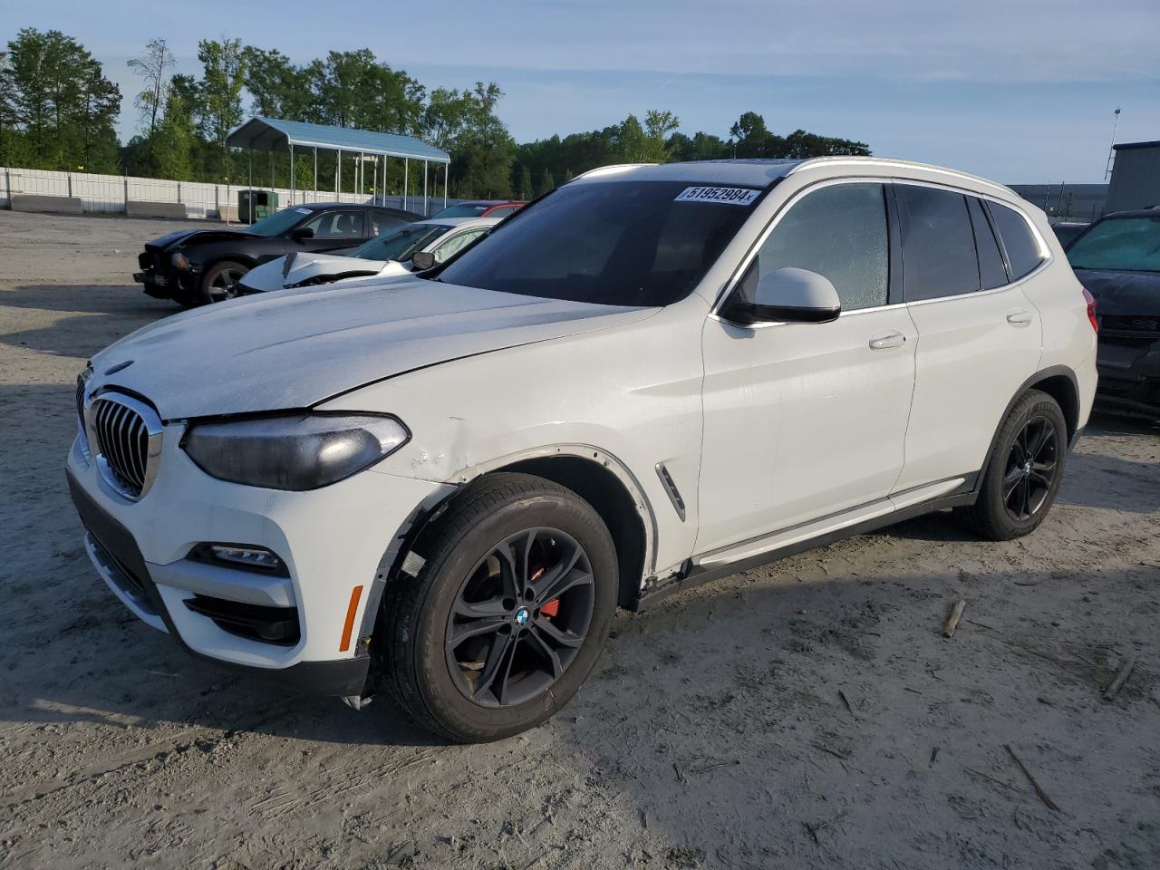 2019 BMW X3 Sdrive30I vin: 5UXTR7C55KLR43889