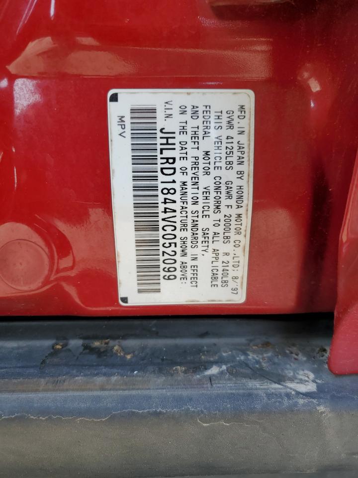 JHLRD1844VC052099 1997 Honda Cr-V Lx