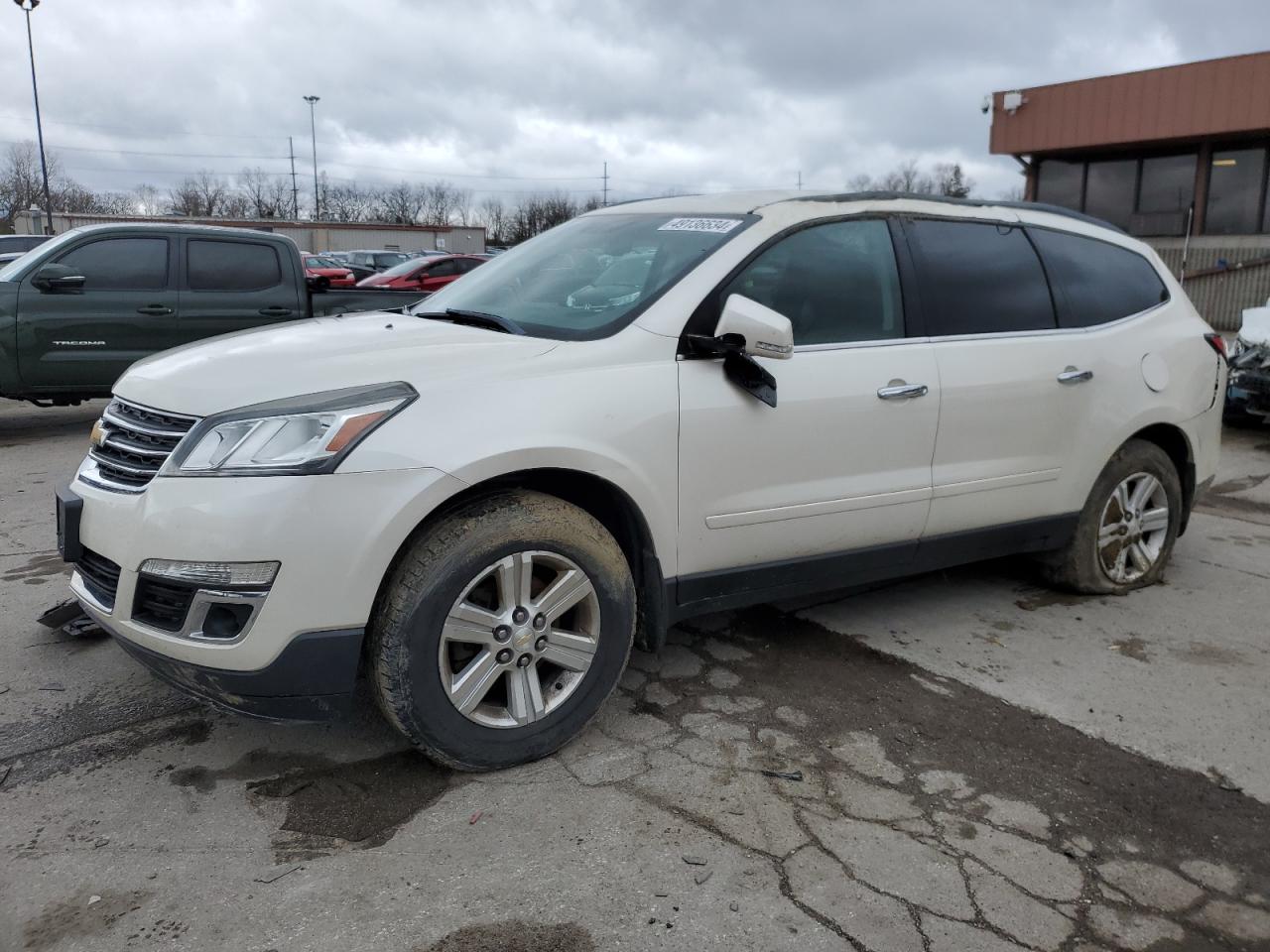 1GNKRHKD4EJ371734 2014 Chevrolet Traverse Lt