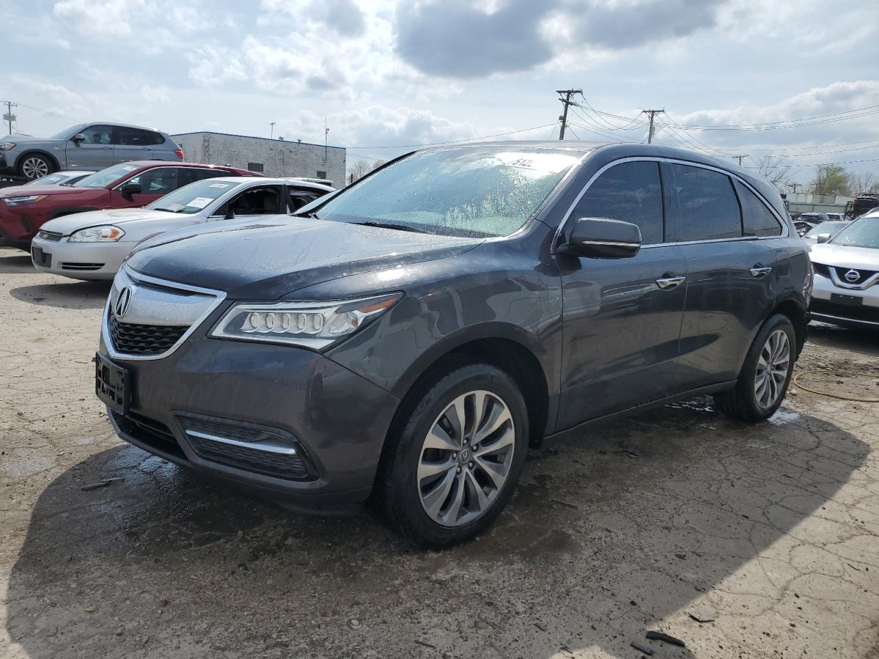 5FRYD4H40EB006717 2014 Acura Mdx Technology