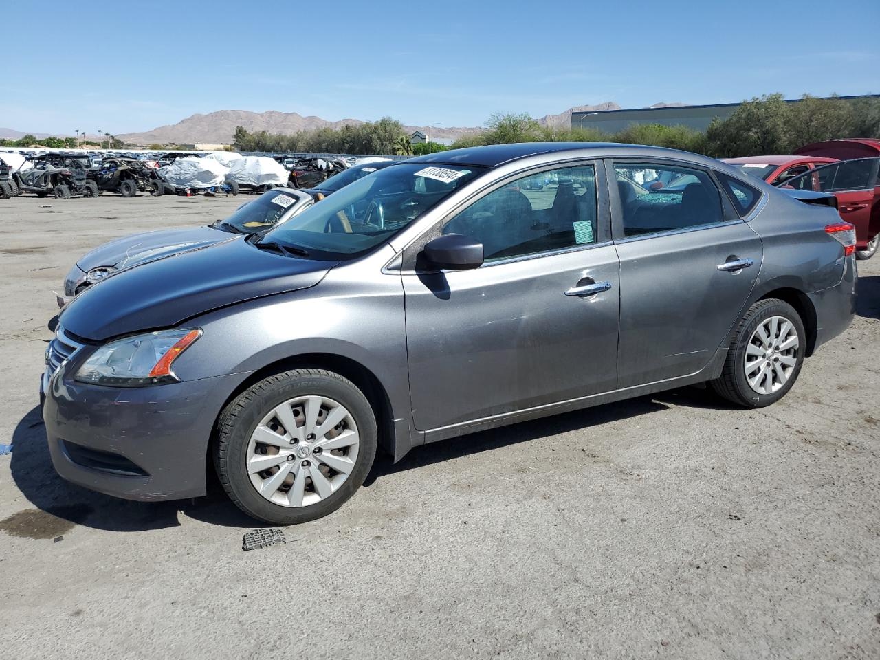 2015 Nissan Sentra S vin: 3N1AB7AP8FY336046