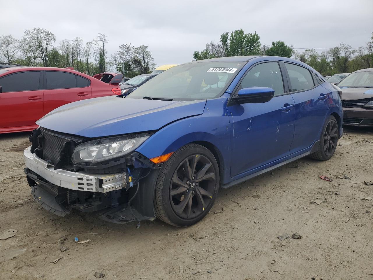 SHHFK7H48JU406257 2018 Honda Civic Sport