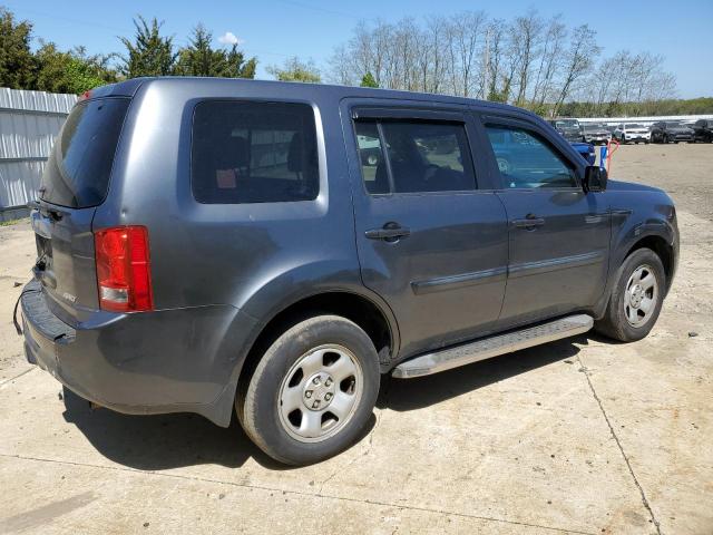 2012 Honda Pilot Lx VIN: 5FNYF4H22CB069955 Lot: 52588444