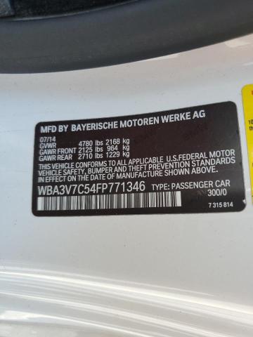 VIN WBA3V7C54FP771346 2015 BMW 4 Series, 428 I Sulev no.13