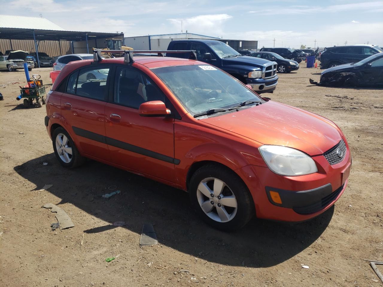 KNADE163276222439 2007 Kia Rio 5 Sx