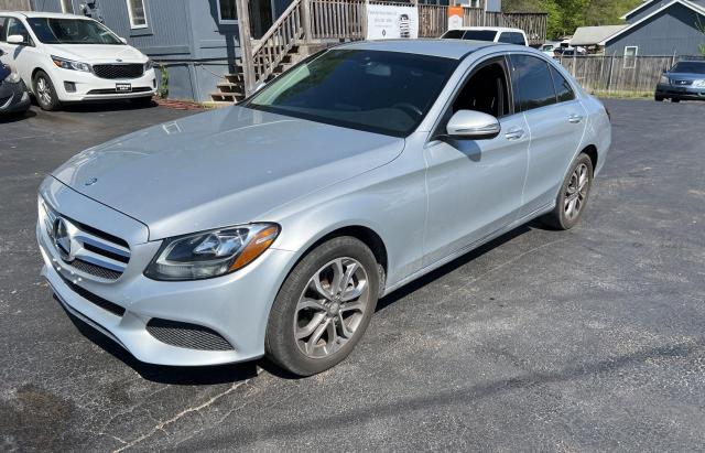 Lot #2485029985 2016 MERCEDES-BENZ C 300 4MAT salvage car