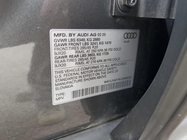 VIN WA1LXAF76LD006220 2020 Audi Q7, Premium Plus no.13