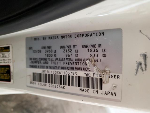 2010 Mazda 3 I VIN: JM1BL1SGXA1103793 Lot: 51614844