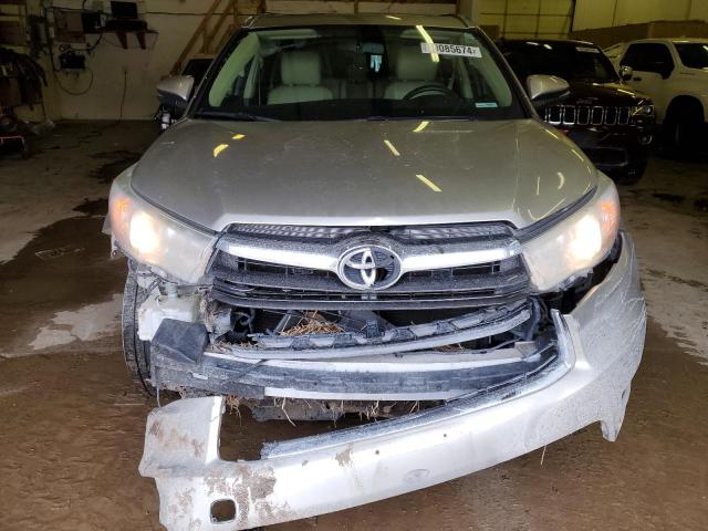 VIN 5TDJKRFH6ES066640 2014 Toyota Highlander, Xle no.5