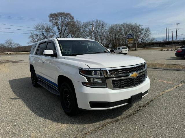 Lot #2438667500 2015 CHEVROLET TAHOE POLI salvage car