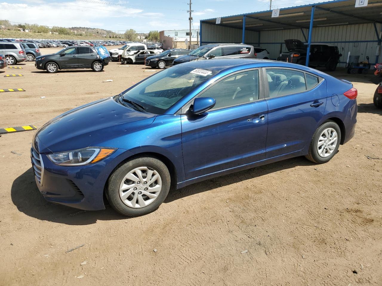 2018 Hyundai Elantra Se vin: 5NPD74LF9JH353040