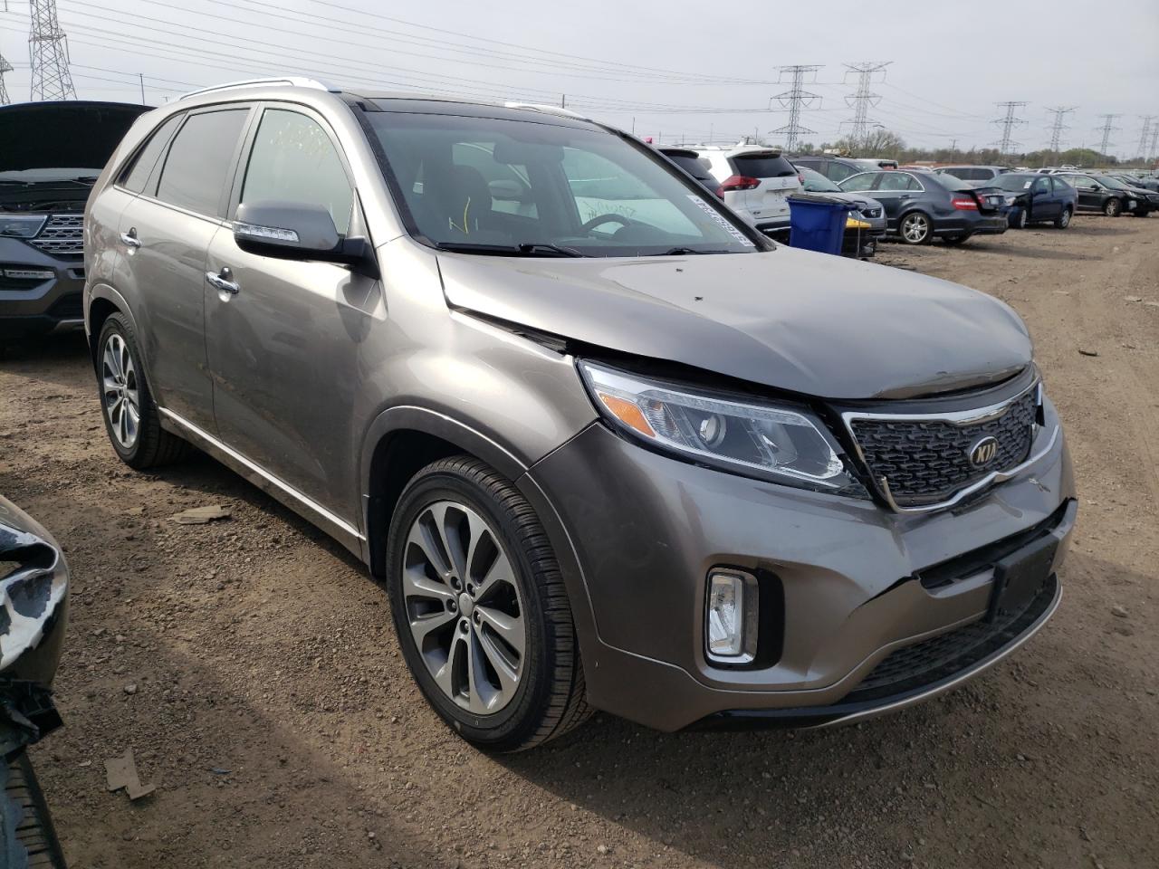 5XYKW4A75EG502210 2014 Kia Sorento Sx