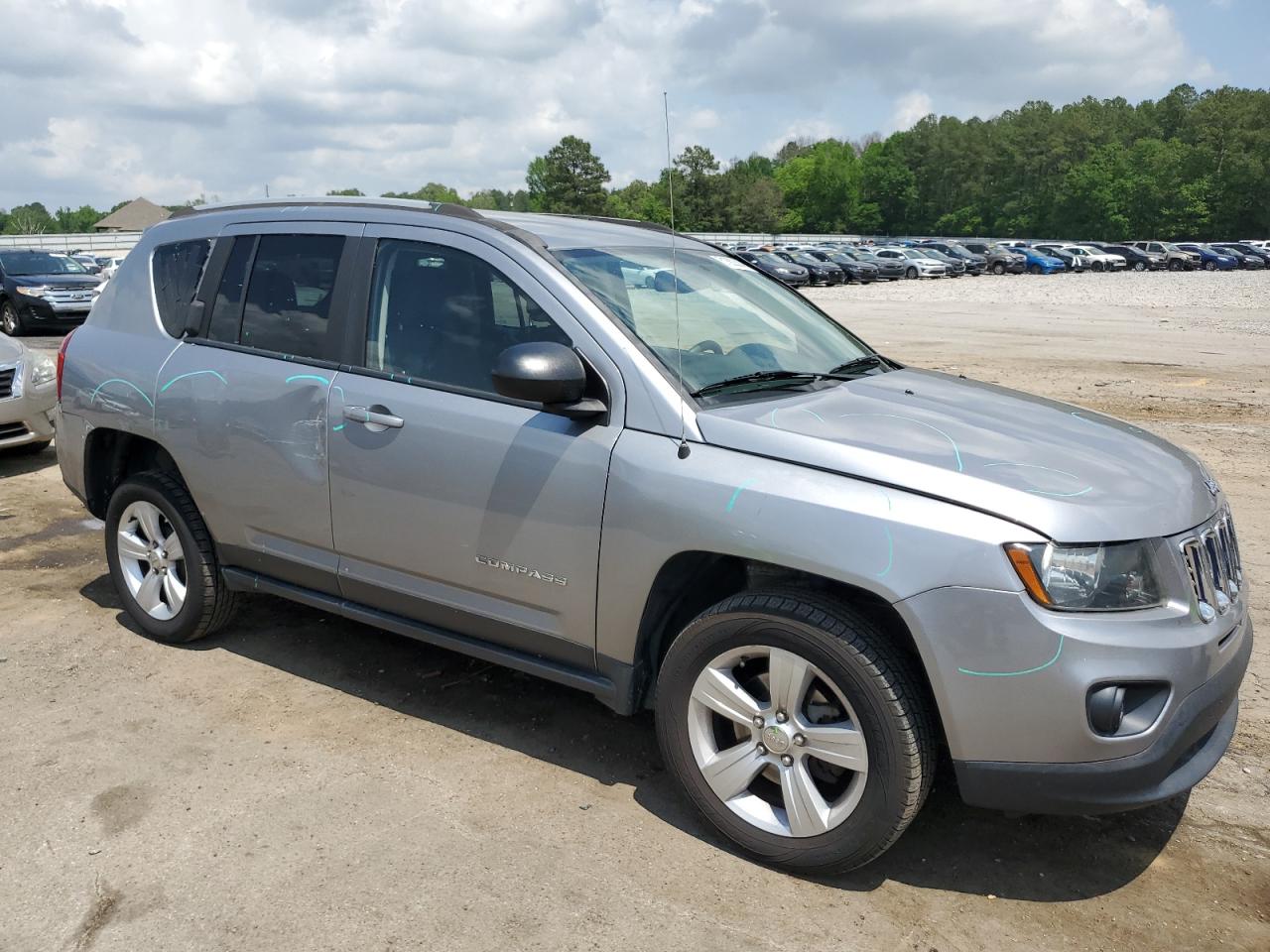 1C4NJCBAXGD621517 2016 Jeep Compass Sport