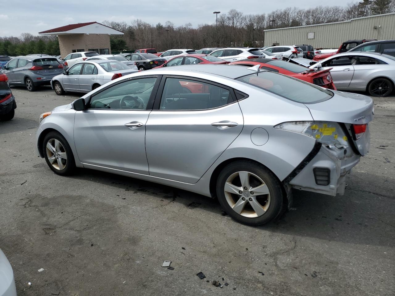 KMHDH4AEXDU863880 2013 Hyundai Elantra Gls
