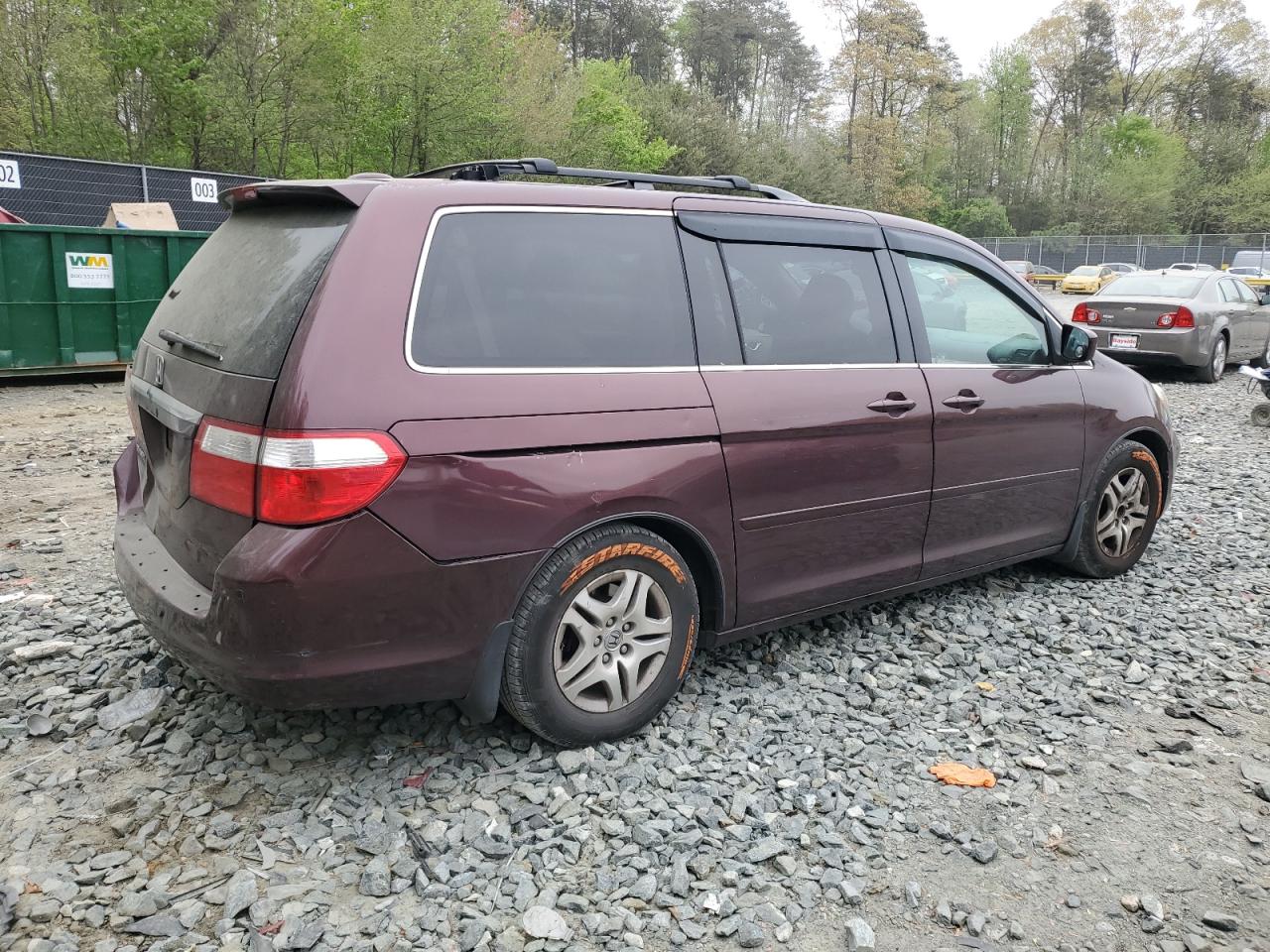 5FNRL38807B032730 2007 Honda Odyssey Touring