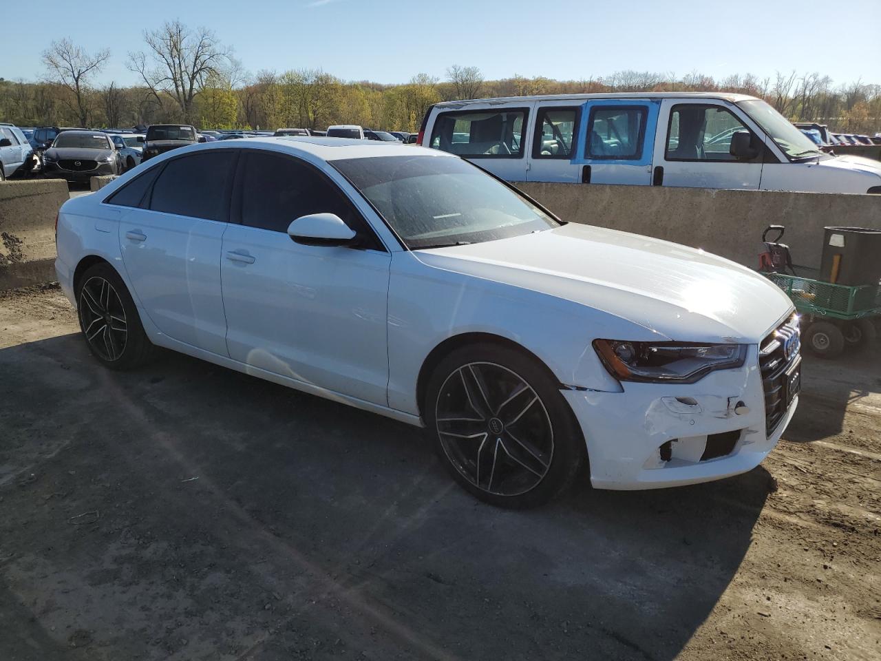 WAUGFAFC0EN063367 2014 Audi A6 Premium Plus