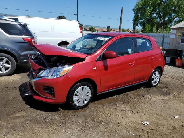 Lot #2505228601 2021 MITSUBISHI MIRAGE ES salvage car