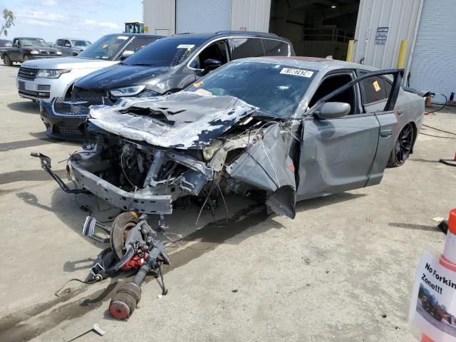 Lot #2517065143 2018 DODGE CHARGER R/ salvage car