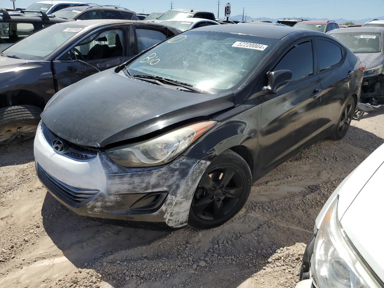 2013 Hyundai Elantra Gls vin: 5NPDH4AEXDH364026