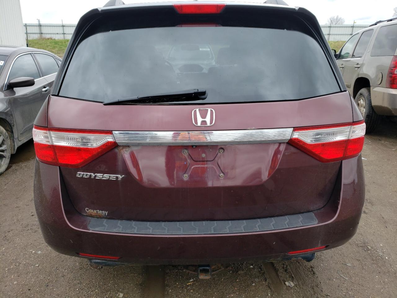 2012 Honda Odyssey Exl vin: 5FNRL5H67CB032034