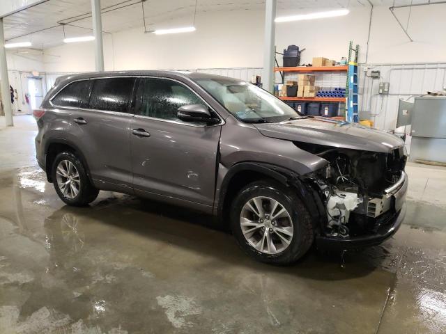 Lot #2459795121 2014 TOYOTA HIGHLANDER salvage car