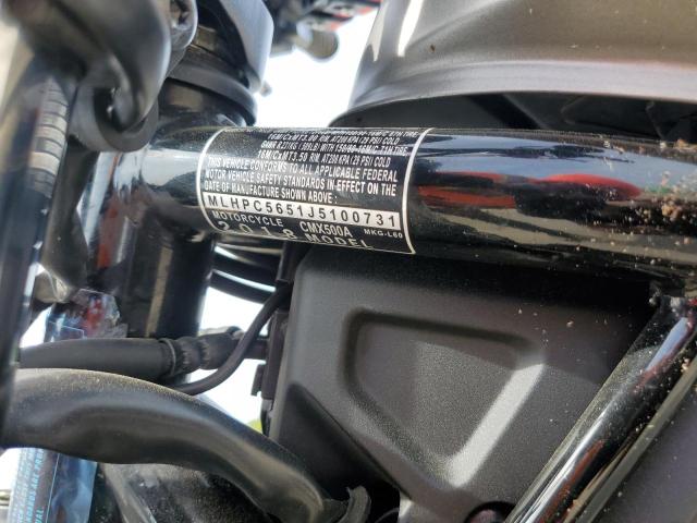 2018 HONDA CMX500 A - MLHPC5651J5100731