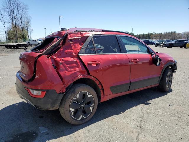 KIA NIRO WIND 2023 red  electric KNDCR3L15P5050656 photo #4